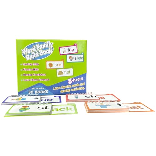 Jeu de rimes pour d'âge préscolaire et flash cards éducatives de vocabulaire