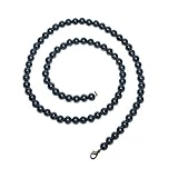 Chakra: 1. Chakra Sexualität Hämatit Kette, Kugelkette 4/45 mit goldfarbenen Karabinerverschluss.(3112)