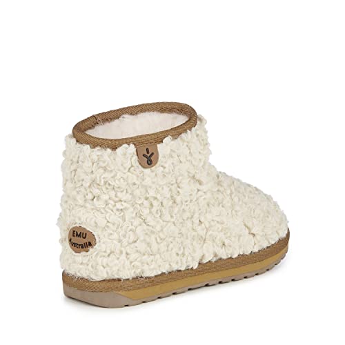 EMU Australia Kids Wallaby Mini Teddy Deluxe Wool EMU Boots4