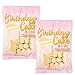 Birthday Cake Dough Bites 2-Pack - Cookie Dough Flavored Birthday Cake Candy Bites for Birthday Party Favors, Treat Bags, Kids Snacks and Unique Birthday Gifts (2 x 5oz Bags)