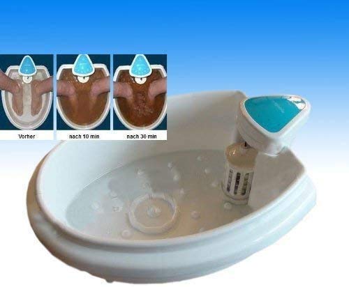 Appareil De Bain De Pied Électrolytique Hydrosana - Blanc - Complet Avec 3 Bobines - Neuf