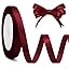 Red Ribbon 10mm Christmas Ribbon 23m Red Ribbons for Gift Wrapping ...