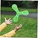 GOOHOCHY 2Pcs Triangle Soft Boomerangs for Outdoor Games Bright Colors Easy to Play for Adults for Parks and Beaches Exercise Flying Fun