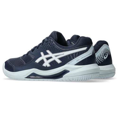 ASICS ASICS Women's Gel-Dedicate 8 Tennis Shoes, 8, Midnight/White