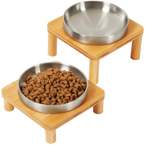 DoogCat Elevated Cat Bowls