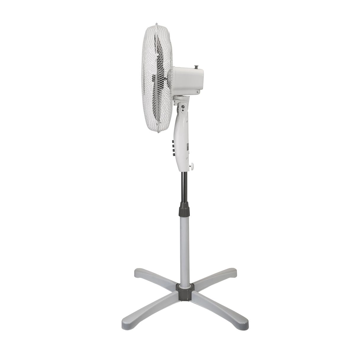 bimar VP416 Ventilatore, Ventilatore a piantana,Ventilatore da pavimento Altezza Regolabile, Elica Ø 40 cm con 3 Pale, Selettore 3 Velocità, Oscillazione Dx Sx, Inclinazione Regolabile