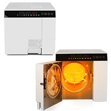 BoNew-Oral Class B Fully Autoclave High Pressure High Temperature Triple Vacuum Pressure Steam Sterilizer with Drying Function and Built-in Printer USB Connector 18L