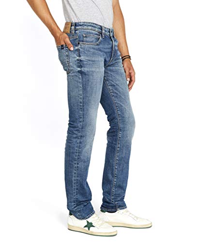 Image of Buffalo David Bitton Men's Six Slim Fit Jean in Spirit