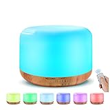 ▶【Fernbedienung: Nebelmodus einstellen & 7-farbiges LED-Licht】Sie können den Zeitmodus (Dauerlicht/10S / 2H / 4H ) einfach über die Steuerung einstellen. 7 Farben und zwei Modi stehen zur Auswahl, ständig / wechselnde Farbe. Mit dem können Sie den Nebelmodus nach Bedarf einstellen. Weiche Leuchte schafft romantische Atmosphäre, die Ihnen dabei helfen, der Hektik des modernen Lebens zu entfliehen.