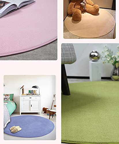 Carpet Round Office Chair Mat For Hardwood Floor,Carpet Chair Mat Soft Area Rugs Plush Floor Protection Mat,Multi-Purpose Soft Mats For Gaming Rolling Chair/Living Room/Study #TOP6