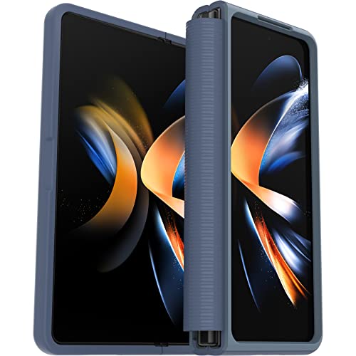 Coque Samsung Galaxy Z Fold4 Otterbox Symmetry Flex bleue pour éviter la casse des écrans