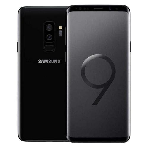 Samsung Galaxy S9 Plus 128GB Unlocked Smartphone Black (Renewed)