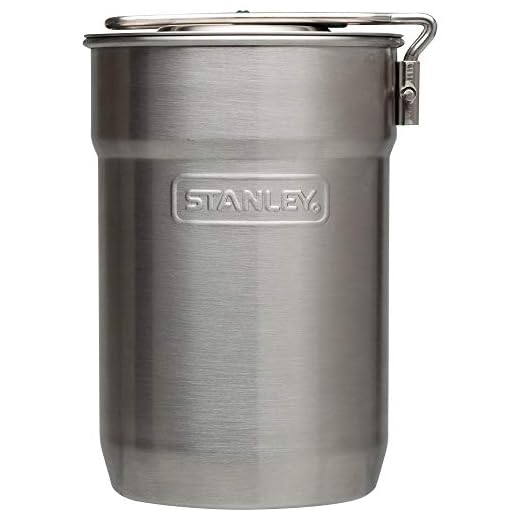 Stanley Adventure Camp Cook Set - 24oz Stainless Steel w/nesting Cups