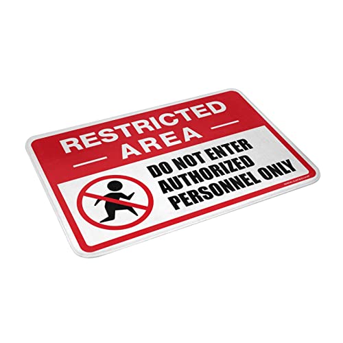 Paillasson Do Not Enter COTECI tapis d'accueil message original 65x90 cm