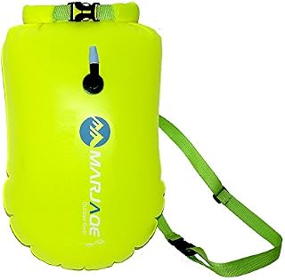 Agirlgle Swim Buoy, Swim Bubble for Open Water Swimmers and Triathletes, 20L Storage
