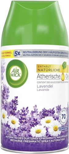 Air Wick Freshmatic Max Raumspray – Nachfüller für den Air Wick Freshmatic Max – Duft: Lavendel – 1 x 250 ml Nachfüller