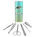 Sea Turtle Flying Stainless Steel Manicure Pedicure Grooming Beauty Care Travel Kit