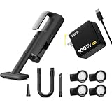 HOTO BlowVac™ Handheld Vacuum Bundle with 4PC Filter Replacement + 100W Chaeger