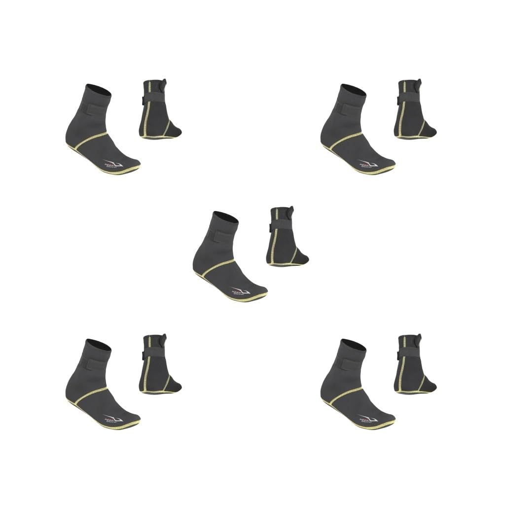 Calcetines antideslizantes de neopreno para natación, surf, playa, buceo, esnórquel, talla S