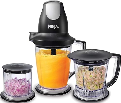 Ninja QB1004 Blender/Food Processor with 450-Watt...