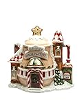 Cosmos 10933 Gifts Ceramic Santa's Village Cookie Jar, 11-3/4-Inch