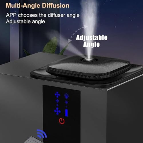 Machine aromathérapie 800ml diffuseur de parfum pour grands espaces sans eau - 7