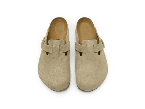 Image of Birkenstock Women's Boston Suede Clogs