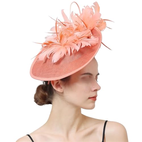 Casquettes fascinateurs légères pour invitée de mariage