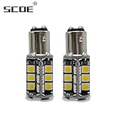 SCOE Auto Led Bulb Lamp BAZ15D PY21W/4W 7225 DC12V 30SMD Bright Energy Saving Nichia Chips Used For
