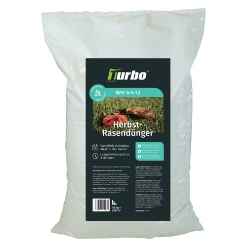 Premium Herbst - Rasendünger 10kg für 280m² (10kg für 280m²) Cover