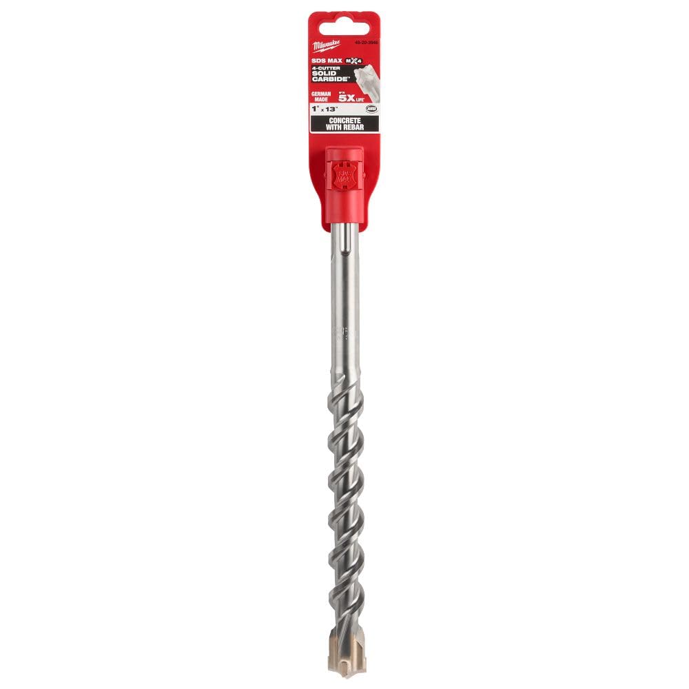 Amazon.com: Milwaukee Electric - 1X13 SDS MAX 4-CUTTER DRILL BIT
