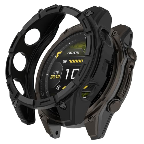Facile da installare: Materiale TPU morbido, facile da installare e rimuovere, non danneggerà l'orologio,