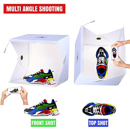 Image of LIGHTBOX- Tabletop Portable PhotoStudio (40x40x40cms)- Product Photography Light Tent- Think Inside The Box !-100% Made in India