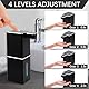380ML Elektrischer Soap Dispenser, MXTIMWAN Automatischer Seifenspender Wandbefestigung, USB C Wiederaufladbar Seifenspender Wandbefestigung, für Bad Toilette Küche