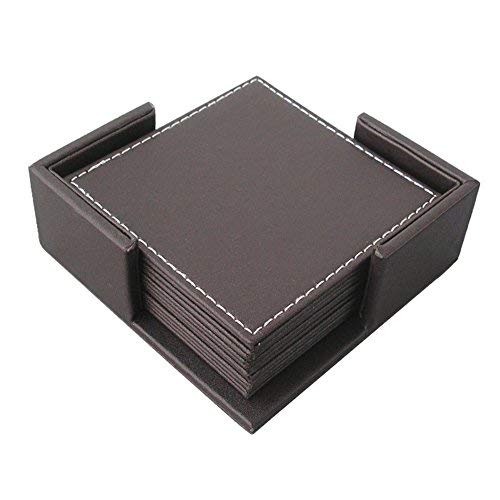 Posavasos Famibay Cuadrados Elegantes PU...