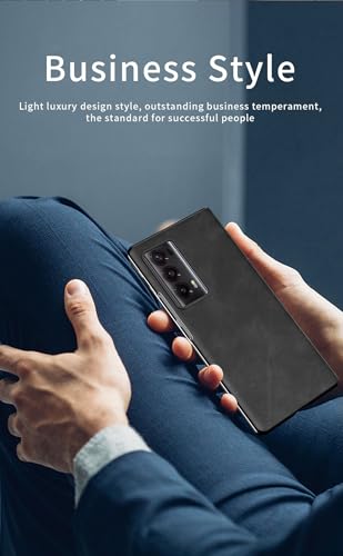 Étui mince Honor Magic V2 - Protection anti-chute intégrale en cuir