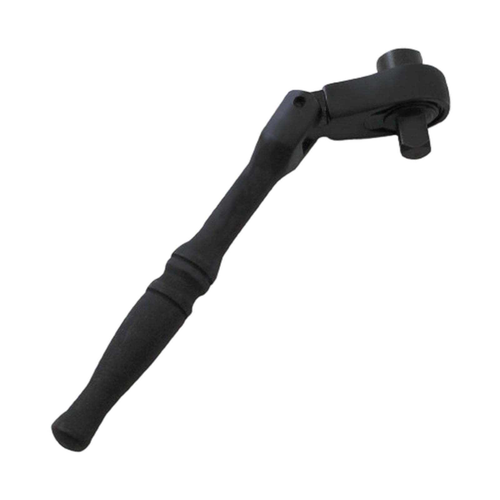 Msioytog Compact Ratcheting Wrench Set with 6 Socket Bits, Rotating Head Design for Auto Repair & Tight Spaces Ratcheting Wrench with Socket Bit with Adjustable Angled