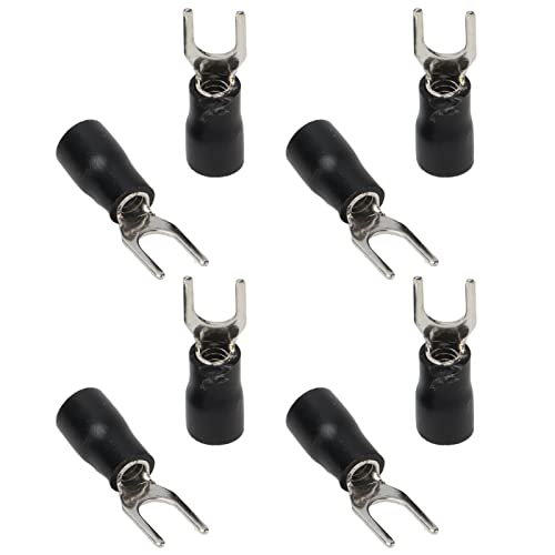 Insulated Crimping Connector, U Type Terminals SV2-4 Copper for 16?14AWG Electrical Cables