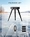 Eyoyo Ice Fishing Camera Tripod Panner Positioner, 360° Rotation Underwater Camera Tripod w/Foldable Extendable Legs, Fits Ice Holes up to 11 Inches, Metal Housing