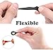 SAIGO Anti-slip Ear Hooks Holder Eyeglasses Retainers Silicone Glasses Temple Holders for Glasses Sunglasses 10 pairs,Multiple color