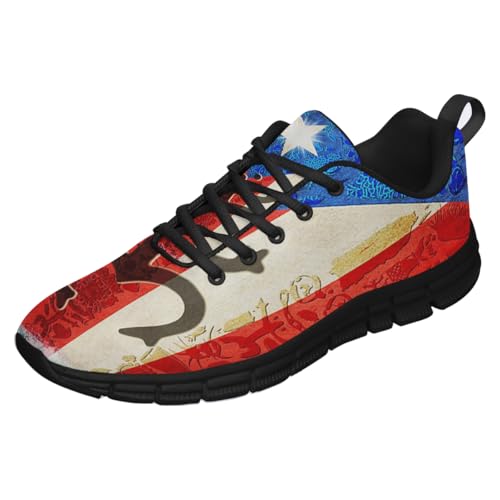 Boricua Puerto Rico Shoes Men Women Running Walking Shoes Fashion Sneakers
