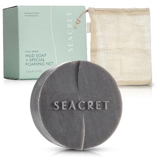 SEACRET Mud Soap with Foaming Net