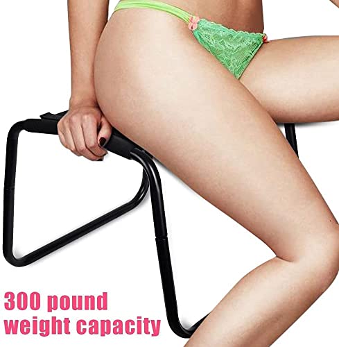 Sex Position Enhancer Chair Sex Furniture Positions Bouncing Mount Stools For Bedroom Bathroom Weightless Love Position Aids Chair Novelty Toy For Couples Adult Games (Black) #TOP5