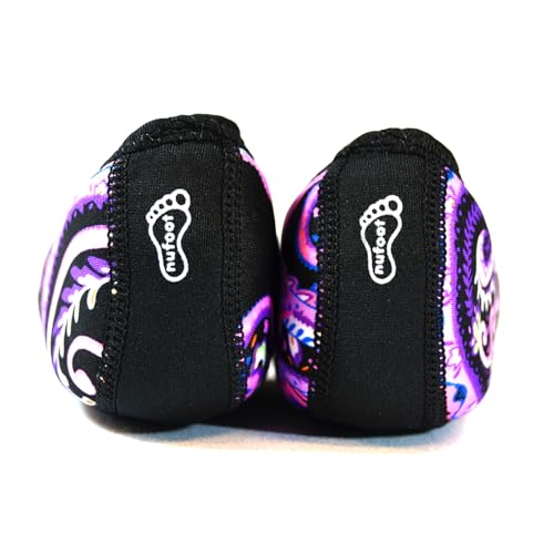 Image of Nufoot Women's Mary Janes Best Foldable & Flexible Flats, Travel & Exercise, Dance, Yoga Socks, Indoor Shoes, Slippers