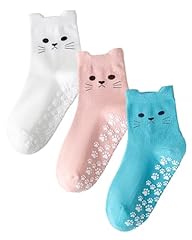 3 Pairs White+pink+blue