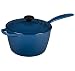Le Creuset Signature Cast Iron Sauce Pan, 3.25-Quart, Marseille