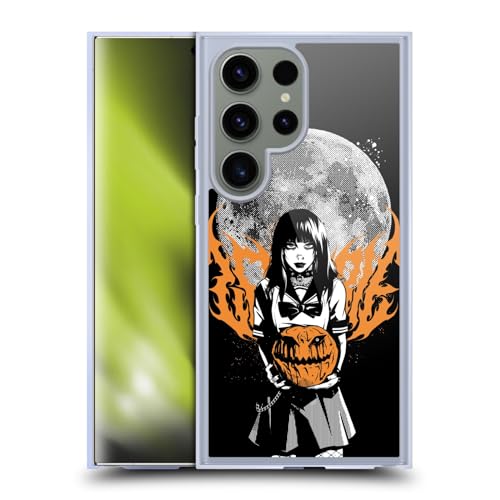 Coque S24 Ultra Zombie Makeout Club Citrouille pour Soirée Halloween
