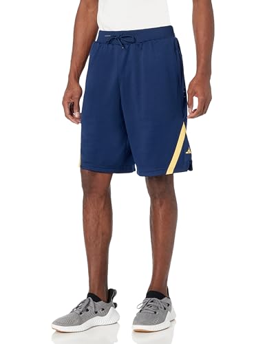 adidas Men's Select World Wide Hoops Shorts, Night Indigo