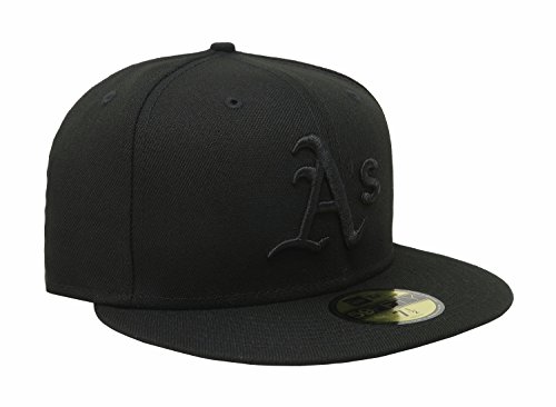 Gorra New Era 59Fifty Oakland Athletics Negro talla 7 1/4 miniatura 3