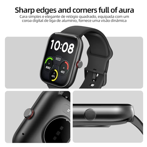 Bettdow SmartWatch, relogio smartwatch com 1.91